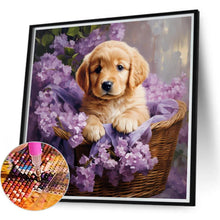 Load image into Gallery viewer, Golden Retriever-Dog 40*40CM(Canvas) Full Round Drill Diamond Painting