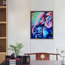 Load image into Gallery viewer, Elephant 40*50CM(Canvas) Full Round Drill Diamond Painting
