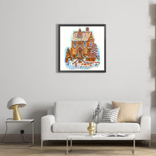 Load image into Gallery viewer, Christmas Cookie House 40*40CM(Picture) Full Round Drill Diamond Painting