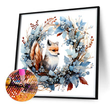 Load image into Gallery viewer, Animals In A Wreath 40*40CM(Canvas) Full Round Drill Diamond Painting
