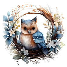 Load image into Gallery viewer, Animals In A Wreath 40*40CM(Canvas) Full Round Drill Diamond Painting