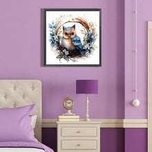 Load image into Gallery viewer, Animals In A Wreath 40*40CM(Canvas) Full Round Drill Diamond Painting