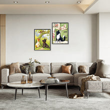 Load image into Gallery viewer, 2PCS Dog, Cat, And Pig 30*40CM(Canvas) Full Round Drill Diamond Painting