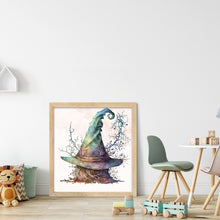 Load image into Gallery viewer, Huancan - Hat - 50*55CM 11CT 3 Stamped Cross Stitch