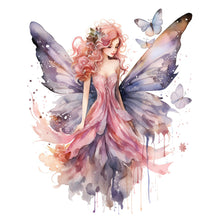 Load image into Gallery viewer, Yishu - Butterfly Girl - 60*70CM 11CT 3 Stamped Cross Stitch