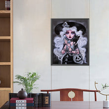 Load image into Gallery viewer, Silver-Haired Girl 40*50CM(Canvas) Full Round Drill Diamond Painting