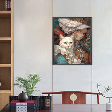 Load image into Gallery viewer, Retro Girl 40*50CM(Picture) Full Round Drill Diamond Painting