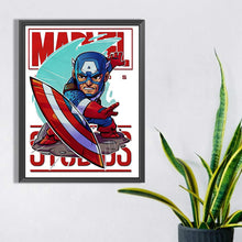 Load image into Gallery viewer, Superhero 30*40CM(Picture) Full Square Drill Diamond Painting