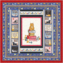 Load image into Gallery viewer, Yishu - Cat - 70*70CM 11CT 3 Stamped Cross Stitch