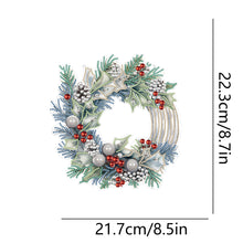 Load image into Gallery viewer, Christmas Acrylic Special Shaped Diamond Painting Wreath Ornament