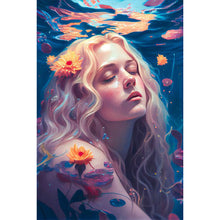 Load image into Gallery viewer, Underwater Girl 40*60CM(Canvas) Full Round Drill Diamond Painting