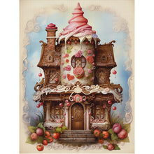 Load image into Gallery viewer, Yishu - Cake Shop - 50*65CM 11CT 3 Stamped Cross Stitch