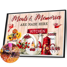 Load image into Gallery viewer, Flower Language 60*40CM(Canvas) Full Round Drill Diamond Painting