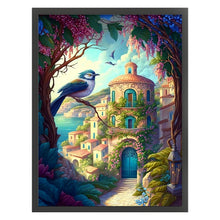 Load image into Gallery viewer, Yishu - Seaside Town - 50*65CM 11CT 3 Stamped Cross Stitch