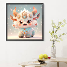 Load image into Gallery viewer, Cute Nian Beast 30*30CM(Canvas) Full Round Drill Diamond Painting