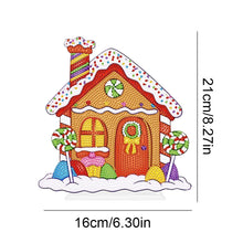 Load image into Gallery viewer, Round Desktop Diamond Painting Ornament Candy House Crystal Painting Desktop Kit