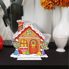 Load image into Gallery viewer, Round Desktop Diamond Painting Ornament Candy House Crystal Painting Desktop Kit