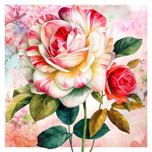 Load image into Gallery viewer, Rose 40*40CM(Picture) Full Round Drill Diamond Painting