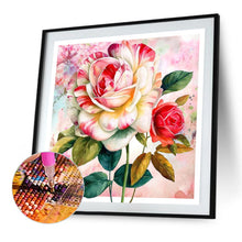 Load image into Gallery viewer, Rose 40*40CM(Picture) Full Round Drill Diamond Painting