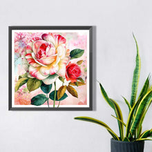 Load image into Gallery viewer, Rose 40*40CM(Picture) Full Round Drill Diamond Painting