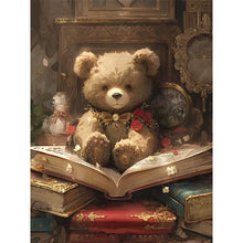 Load image into Gallery viewer, Cubby Bear 30*40CM(Canvas) Full Round Drill Diamond Painting