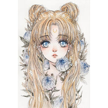 Load image into Gallery viewer, Saturn Moon 40*60CM(Canvas) Full Round Drill Diamond Painting