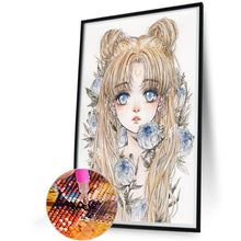 Load image into Gallery viewer, Saturn Moon 40*60CM(Canvas) Full Round Drill Diamond Painting