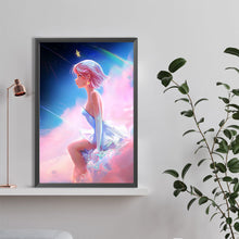 Load image into Gallery viewer, Pink-Haired Idol 40*60CM(Canvas) Full Round Drill Diamond Painting