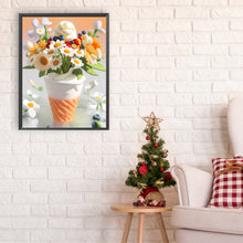 Load image into Gallery viewer, Soft Ice Cream Bouquet 30*40CM(Canvas) Full Round Drill Diamond Painting
