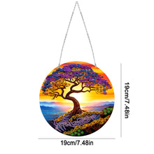 Load image into Gallery viewer, Suncatcher Double Sided Diamond Painting Hanging Decor (The Cliff Tree of Life)