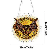 Load image into Gallery viewer, Suncatcher Double Sided Diamond Painting Art Hanging Decoration (Evil Bat)