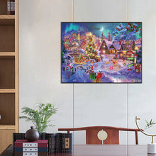 Load image into Gallery viewer, Christmas Snow Scene 60*45CM(Canvas) Full Square Drill Diamond Painting