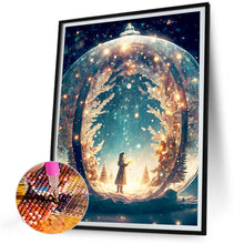 Load image into Gallery viewer, Christmas Wishes 30*40CM(Canvas) Full Round Drill Diamond Painting