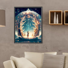 Load image into Gallery viewer, Christmas Wishes 30*40CM(Canvas) Full Round Drill Diamond Painting