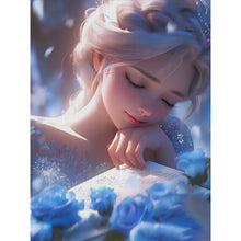 Load image into Gallery viewer, Yishu - Mermaid Princess Ariel - 50*65CM 11CT 3 Stamped Cross Stitch