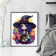 Load image into Gallery viewer, Huancan - Witch - 40*50CM 11CT 3 Stamped Cross Stitch