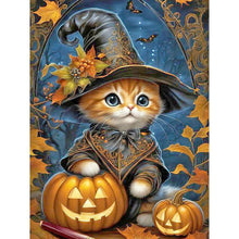 Load image into Gallery viewer, Halloween Cats And Dogs 30*40CM(Canvas) Full Round Drill Diamond Painting