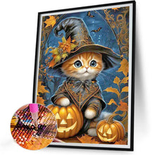 Load image into Gallery viewer, Halloween Cats And Dogs 30*40CM(Canvas) Full Round Drill Diamond Painting