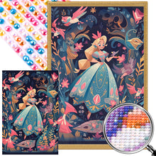 Load image into Gallery viewer, Wonderland Girl 40*60CM(Picture) Full Round Drill Diamond Painting