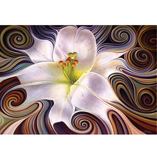 Load image into Gallery viewer, Yishu - Abstract Flowers - 60*45CM 11CT 3 Stamped Cross Stitch