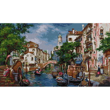 Load image into Gallery viewer, Joy Sunday - Streets Of S?o Paulo - 79*50CM 14CT 2 Stamped Cross Stitch