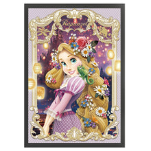 Load image into Gallery viewer, Yishu - Rapunzel - 40*58CM 11CT 3 Stamped Cross Stitch