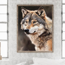 Load image into Gallery viewer, Wolf 30*40CM(Canvas) Full Round Drill Diamond Painting