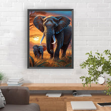 Load image into Gallery viewer, Elephant 30*40CM(Canvas) Full Round Drill Diamond Painting