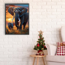 Load image into Gallery viewer, Elephant 30*40CM(Canvas) Full Round Drill Diamond Painting