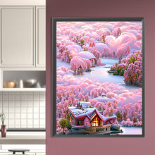 Load image into Gallery viewer, Dreamy Cloud Town 50*65CM(Picture) Full Round Drill Diamond Painting