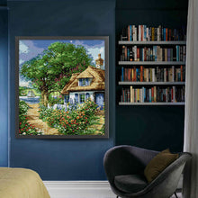 Load image into Gallery viewer, Joy Sunday - Riverside Cottage - 52*60CM 14CT 2 Stamped Cross Stitch