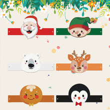 Load image into Gallery viewer, 6PCS Diamond Painting Funny Party Hats Holiday Hat for Girl Kid(Christmas Style)