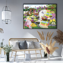 Load image into Gallery viewer, Yishu - Garden Weaving - 50*40CM 11CT 3 Stamped Cross Stitch