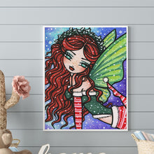 Load image into Gallery viewer, Christmas Elf Girl 40*50CM(Canvas) Full Round Drill Diamond Painting